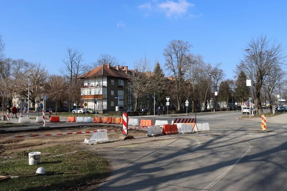 Izgradnja kružnog toka Vukovarska - Pilareva - Borovska ulica