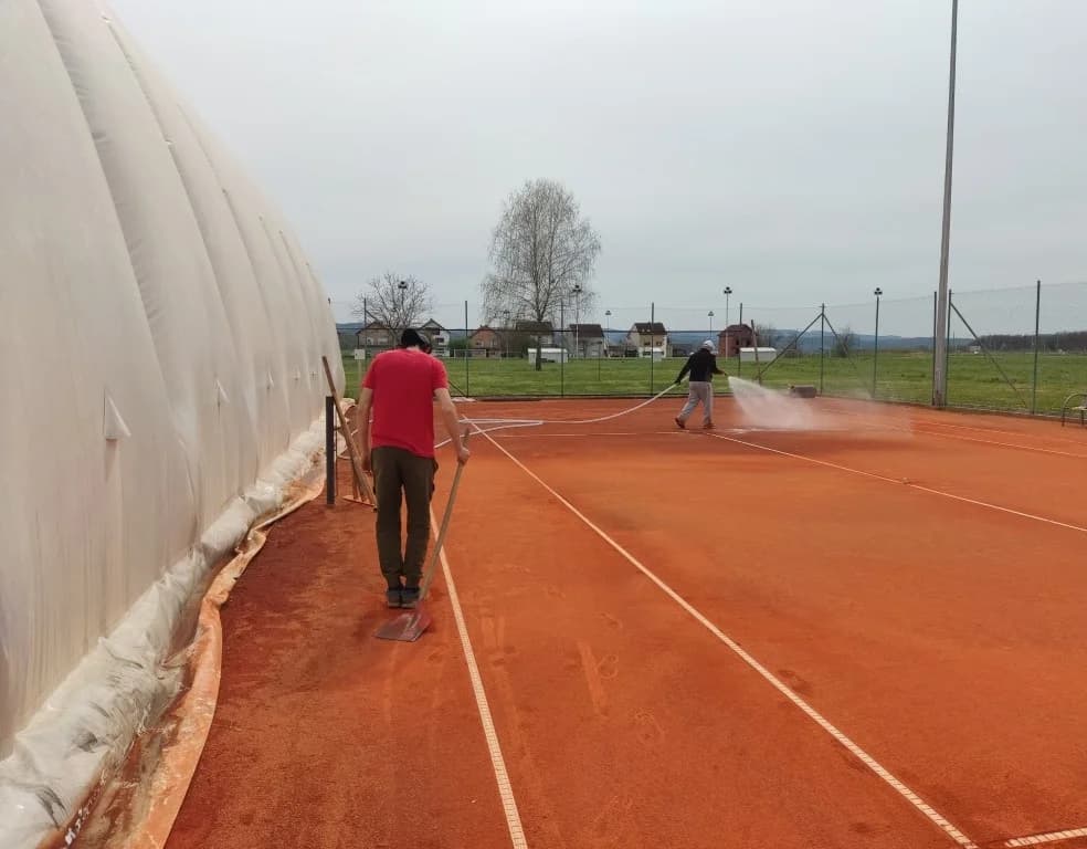 SZGP Vanjski teniski teren uskoro dostupan za korištenje