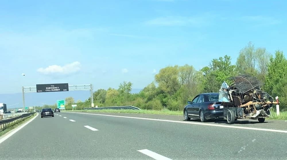 Pogledajte ’šampiona’ što ikako vozi autocestom