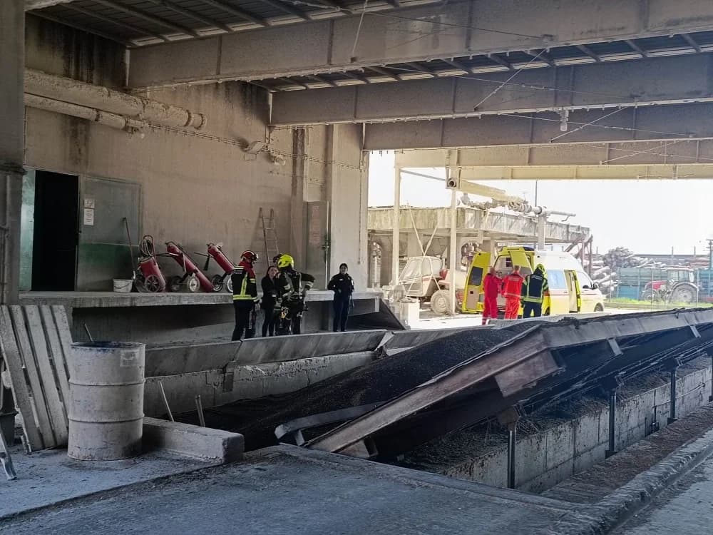 UPRAVO:  Na silosu Požežanke ozlijeđen radnik
