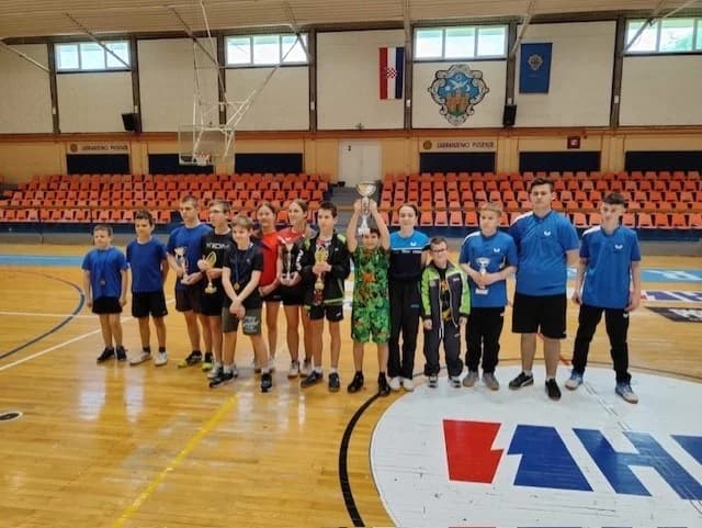 STK Požega : 1. mjesto kadetske Lige prvaka. Luka Budimir najbolji igrač