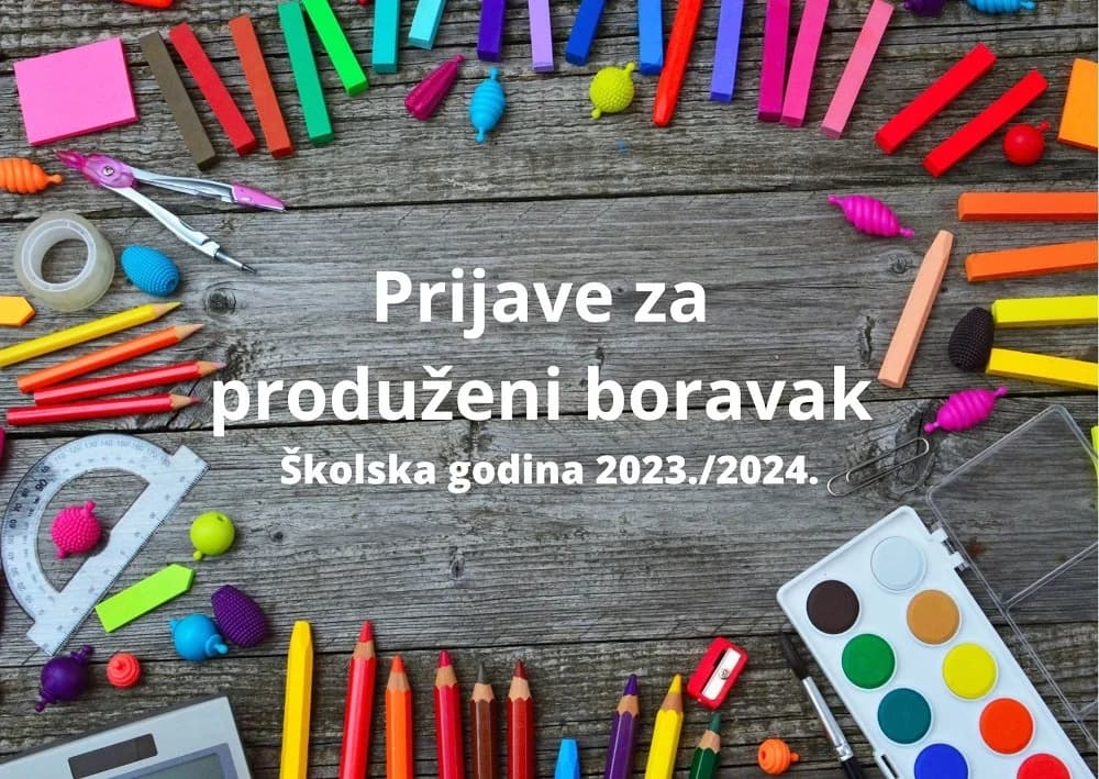 Započele prijave za upis osnovnoškolaca u produženi boravak
