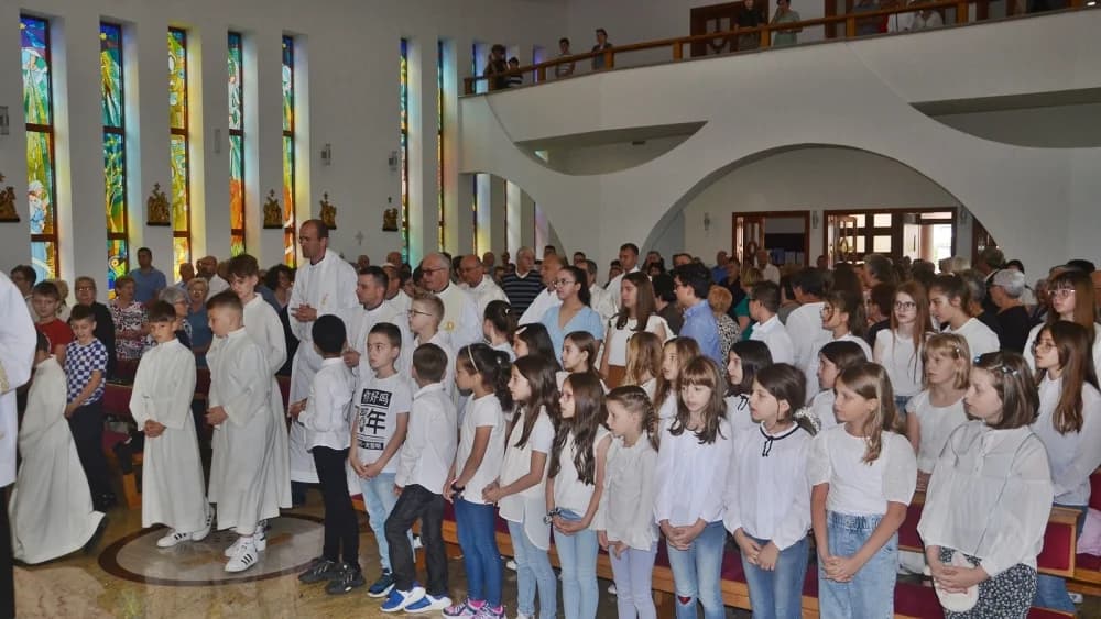 Proslava Bezgrešnog Srca Marijina na Budainci