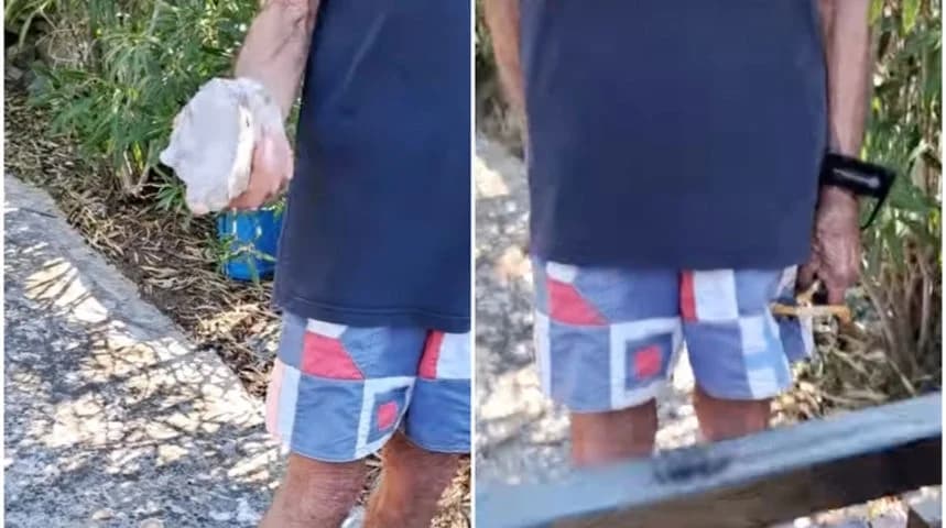Kamenovanje turista