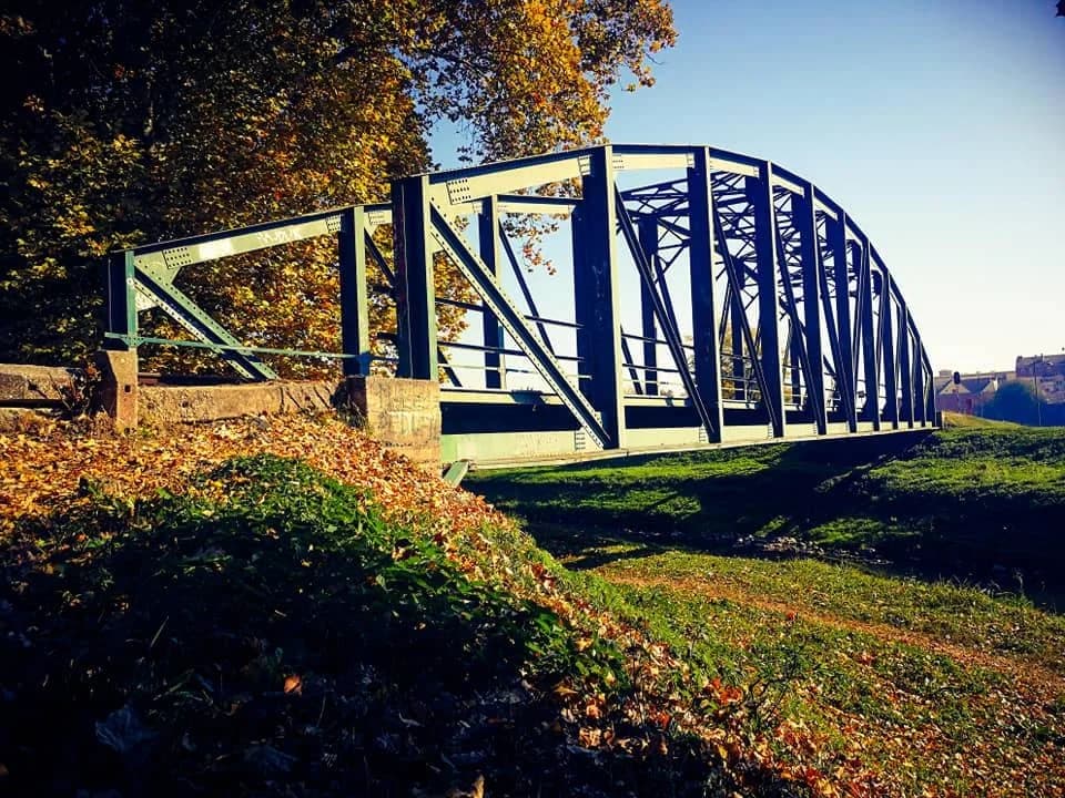 Most, Požega, pruga