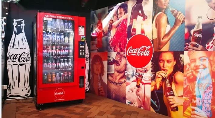 Coca cola- ilustracija