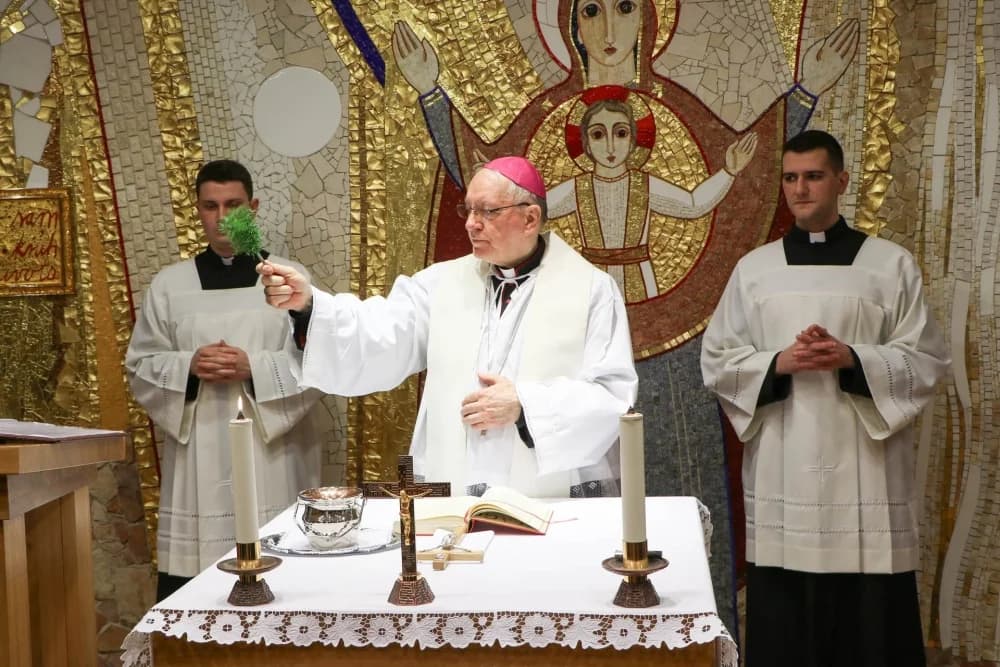 BožićnI blagoslov Doma pape Ivana Pavla II. u Požegi