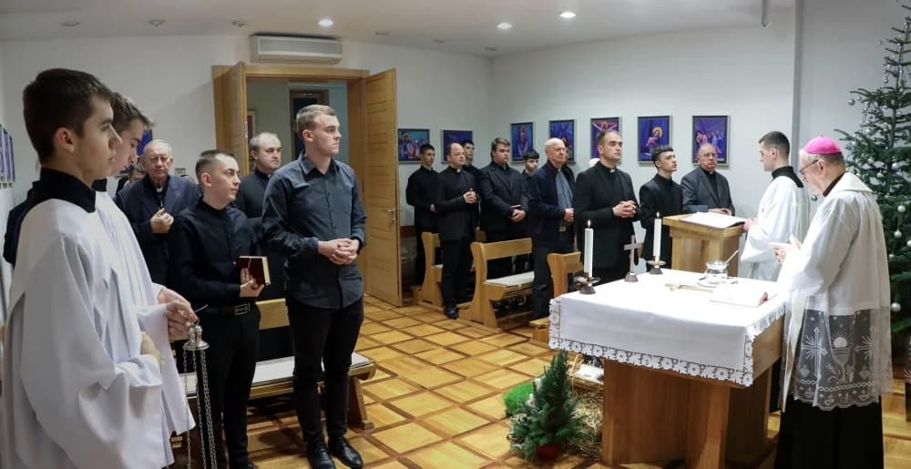 BožićnI blagoslov Doma pape Ivana Pavla II. u Požegi
