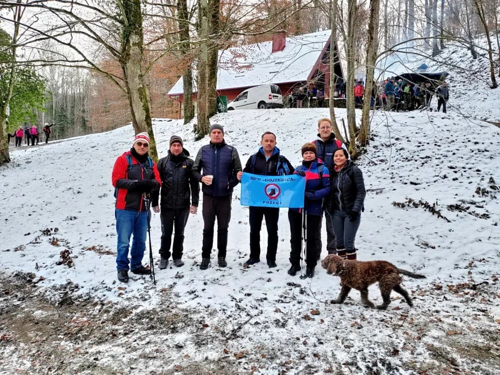 HPD GOJZERICA: 24. Zimski pohod Novskim brdom - PD Zmajevac