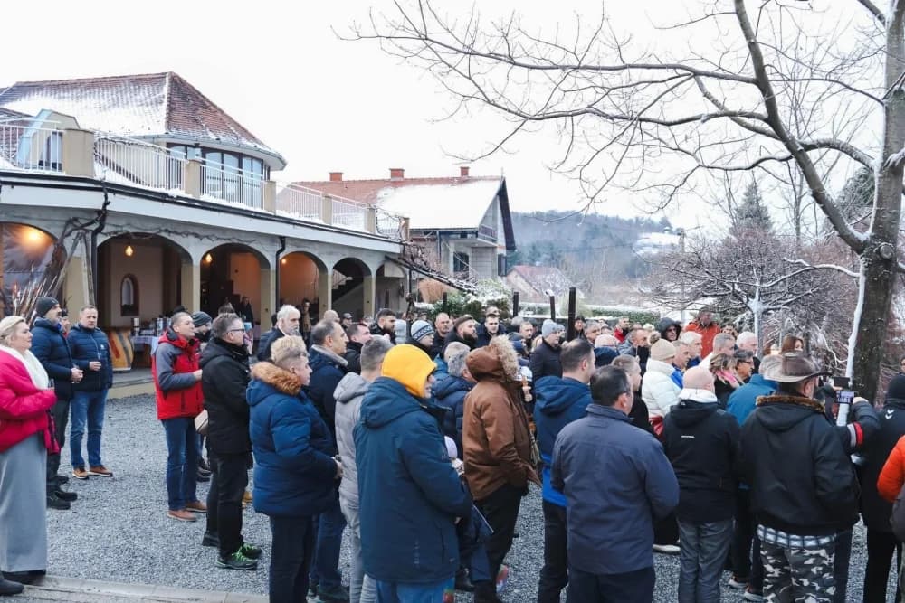Proslava Vincelova u Vinariji Krauthaker ponovno spojila zeleno i plavo