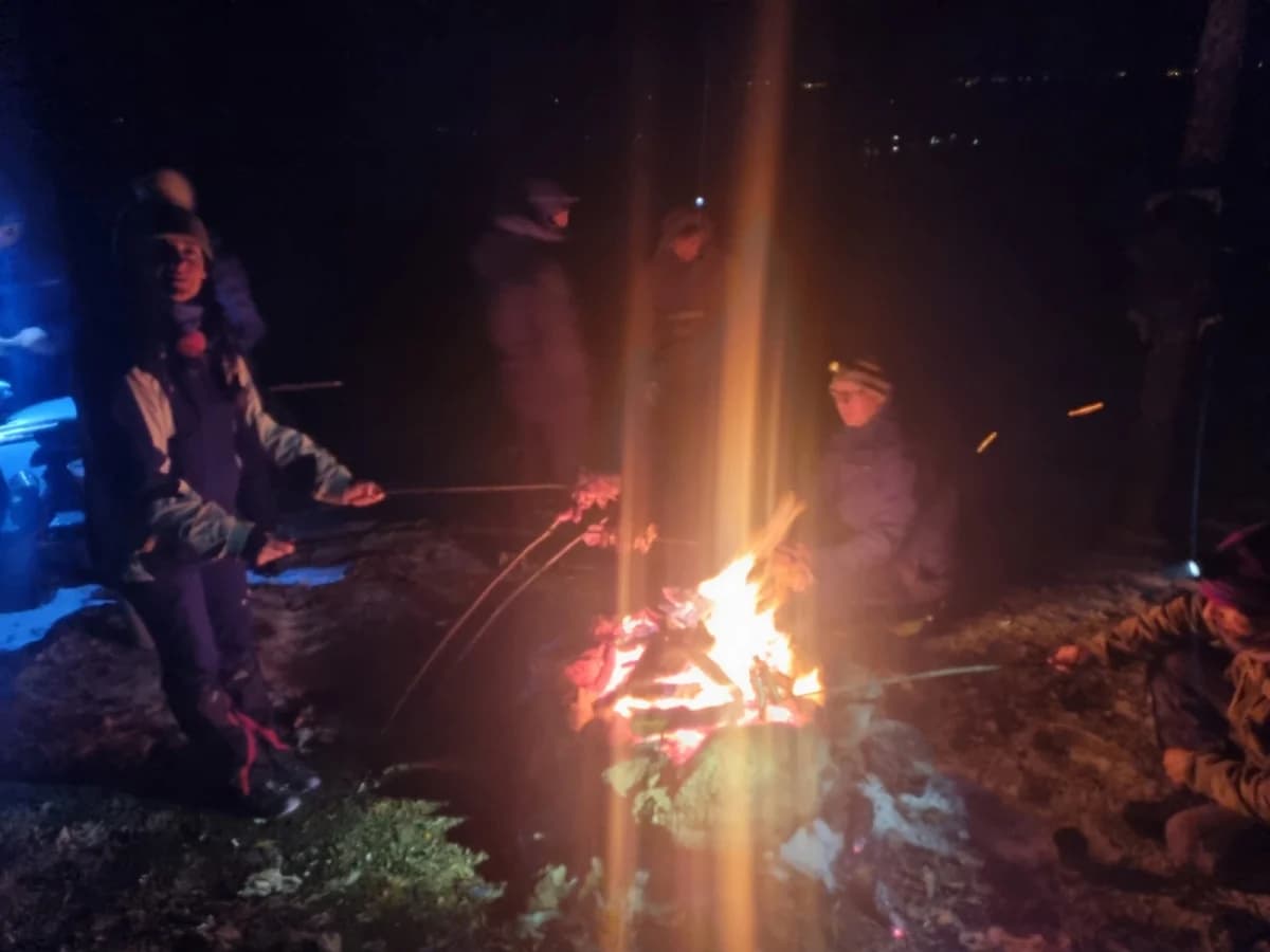 FOTO: HPD Gojzerica - Noćni izlet na Mališćak
