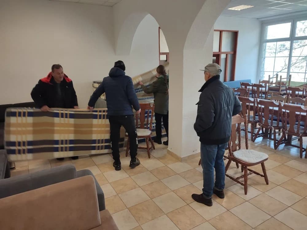 Radna akcija na Planinarskom domu ’Lapjak’ u Velikoj