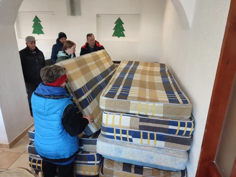 Radna akcija na Planinarskom domu ’Lapjak’ u Velikoj
