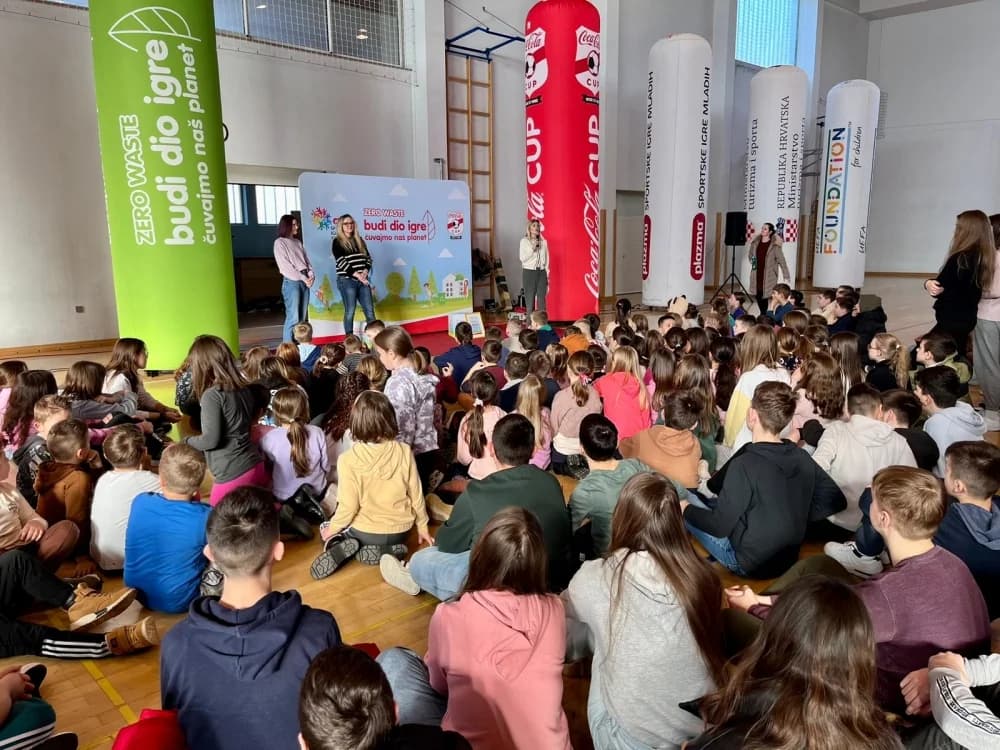 U Požeško-slavonskoj županiji natjecateljsko-edukativnim programom „Zero Waste“ započela 28. sezona Plazma Sportskih igara mladih