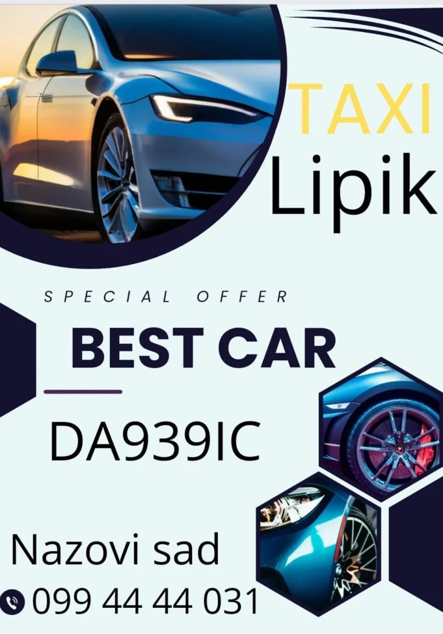 Lipik od jučer ima prvu Taxi službu