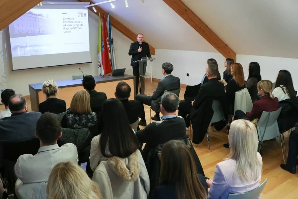 Održana završna Konferencija projekta „Ready-STEM-Grow’ u katoličkim školama Požeške biskupije