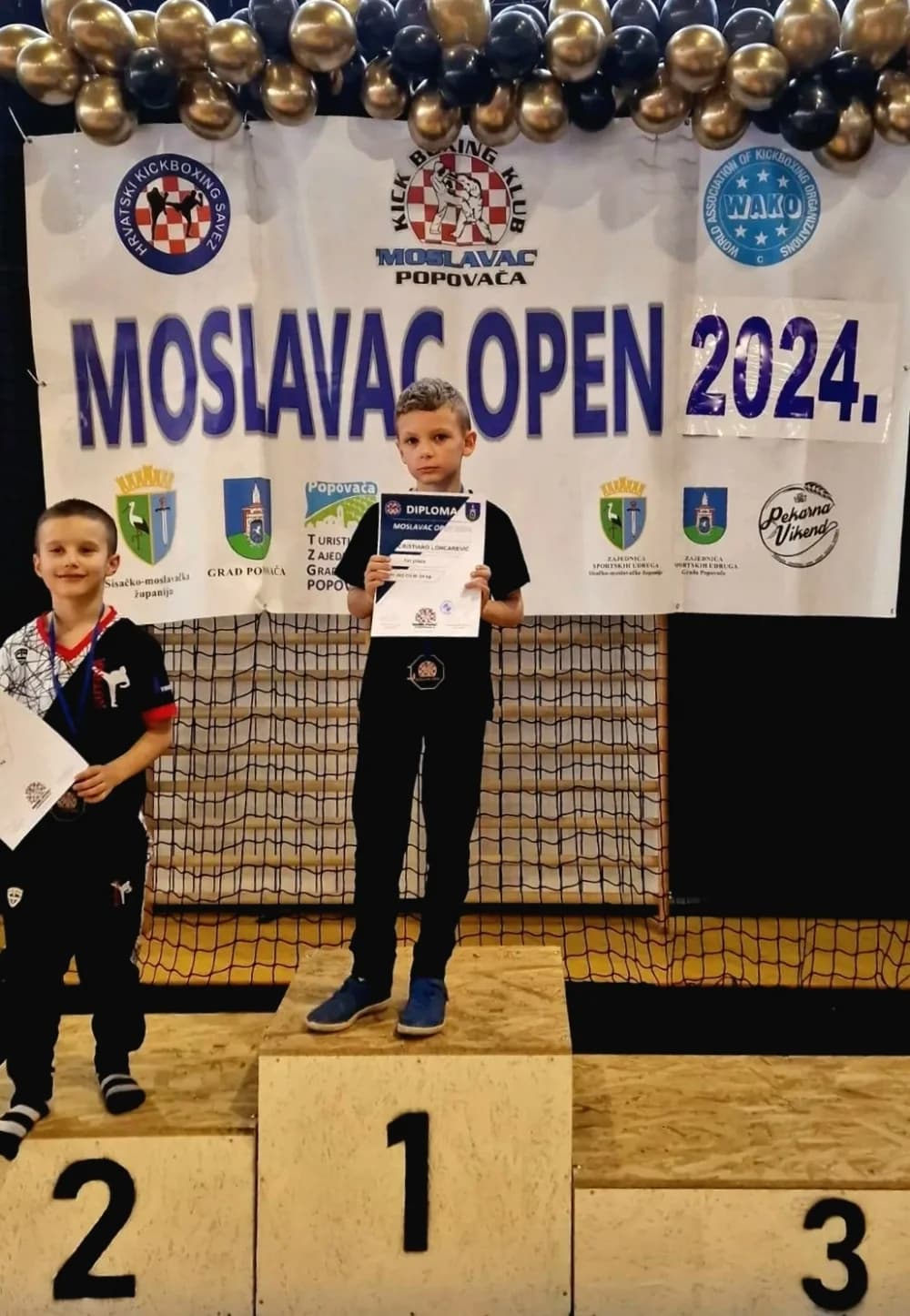 Tim Borac uspješan na Moslavac Open-u sa sedam odličja, Ivano i Cristiano zlatni!