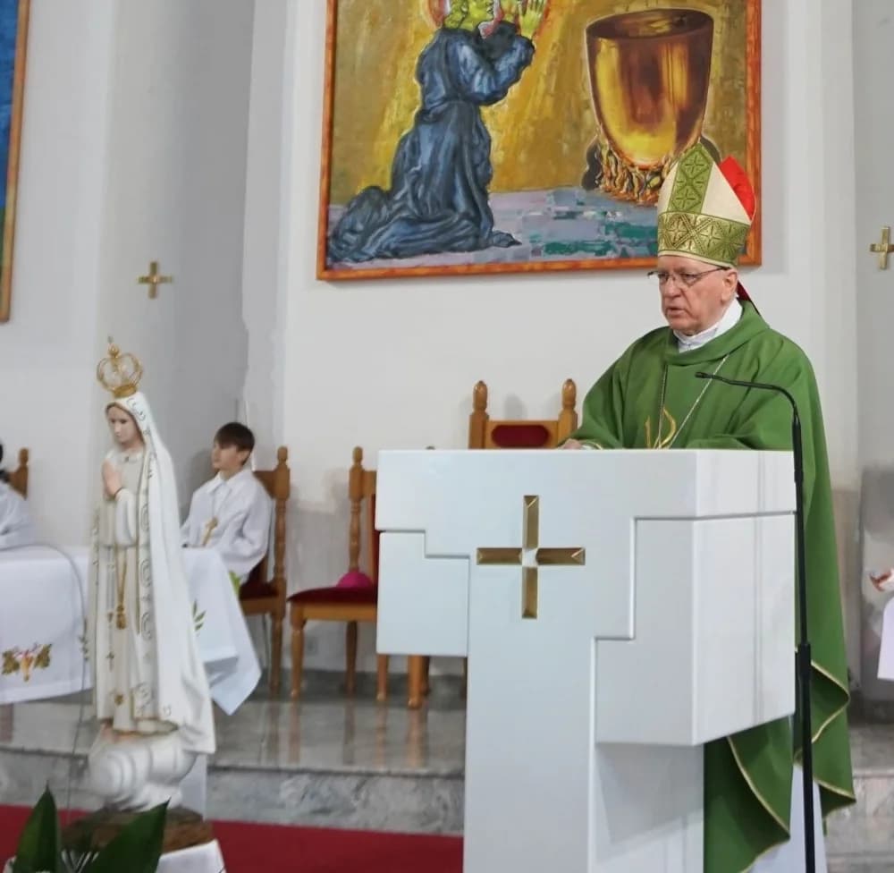 Biskup krstio peto dijete roditelja Ribić