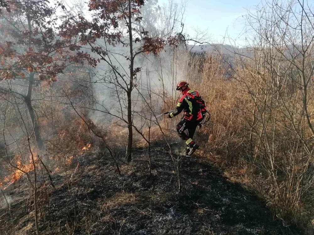 Vatrogasci jučer gasili dva požara na otvorenom