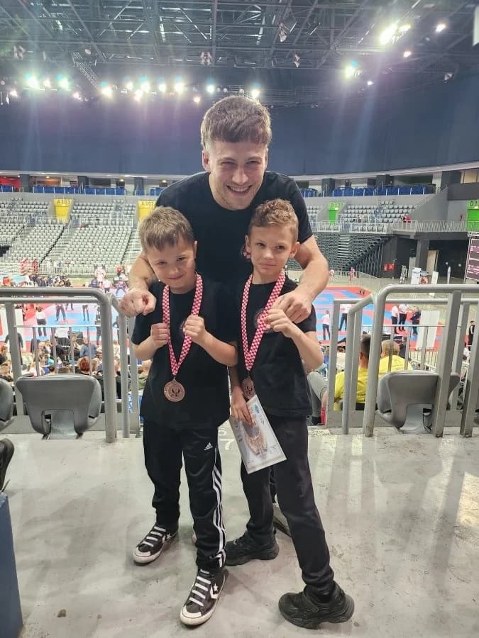 Borac Požega slavio na Europskom kupu u Areni, Đevlan i Babić zlatni