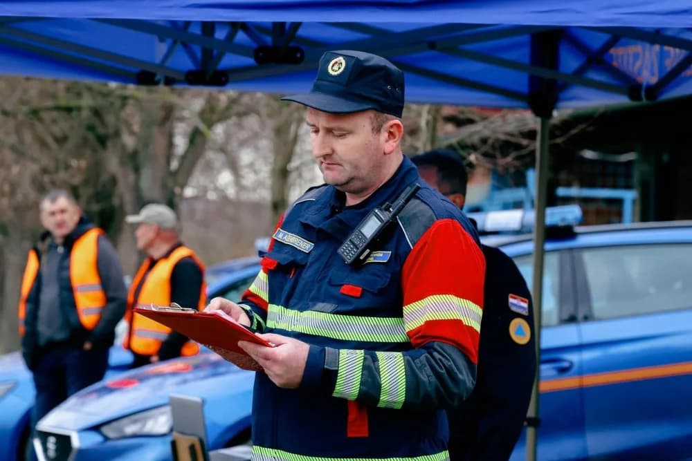 Združena terenska vježba operativnih snaga i žurnih službi