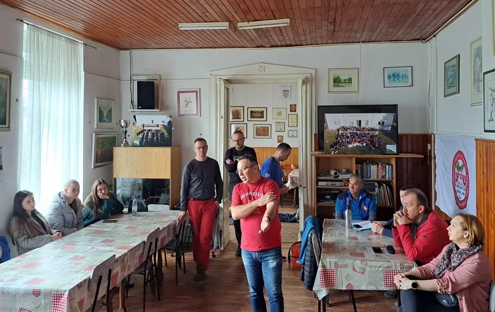 Vježba Stanice planinarskih vodiča Slavonija