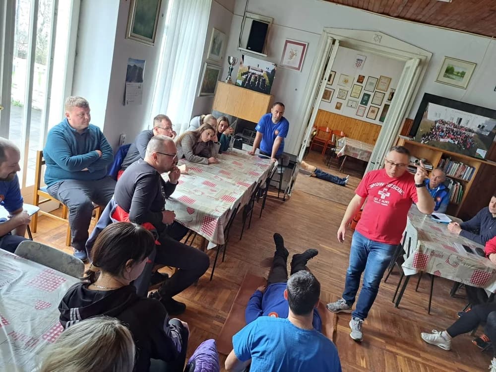 Vježba Stanice planinarskih vodiča Slavonija