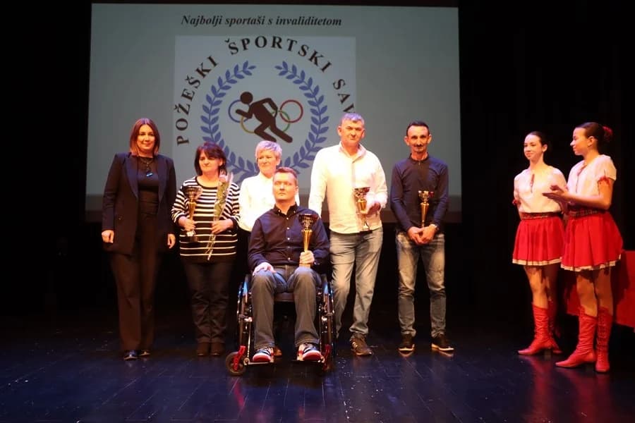Karlo Grgurić, Emilija Podrug i Željka Peška su najbolji sportaši Požege. Pogledajte popis ostalih nagrađenih sportaša
