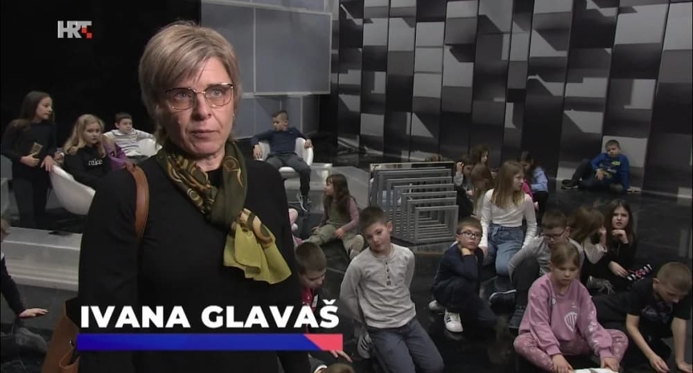 Velički učenici oduštevljeni obilaskom HRT-ovih studija