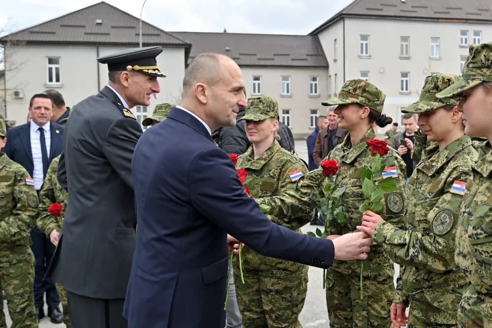 POŽEGA: Na vjernost Domovini prisegnulo 116 ročnica i ročnika Hrvatske vojske
