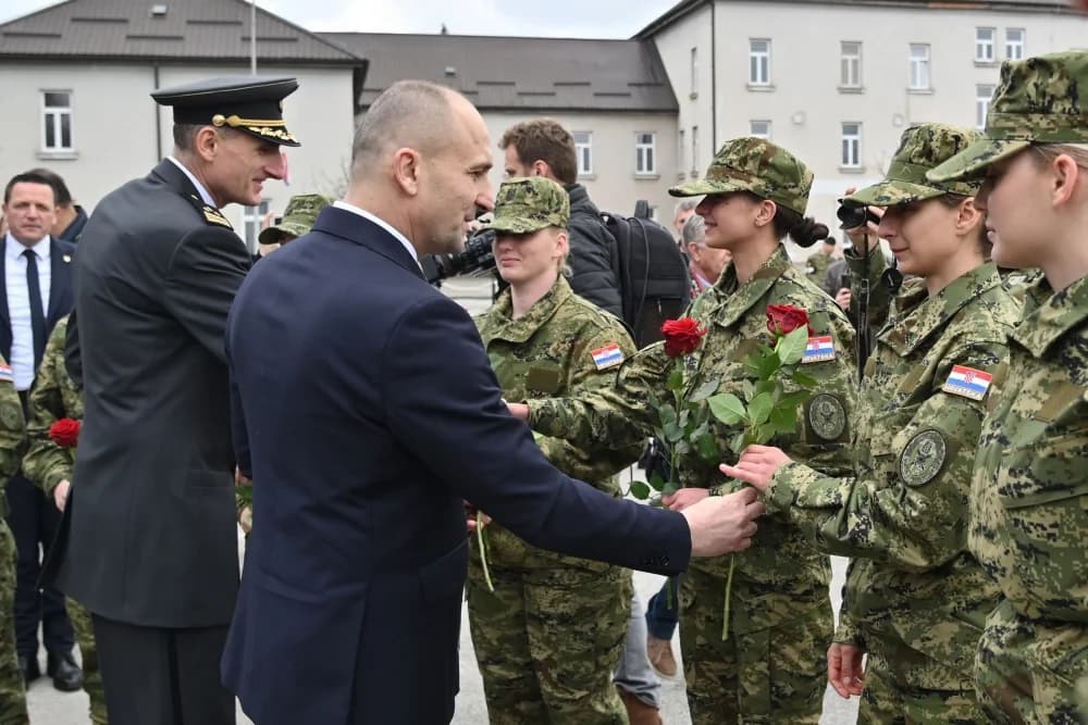 POŽEGA: Na vjernost Domovini prisegnulo 116 ročnica i ročnika Hrvatske vojske