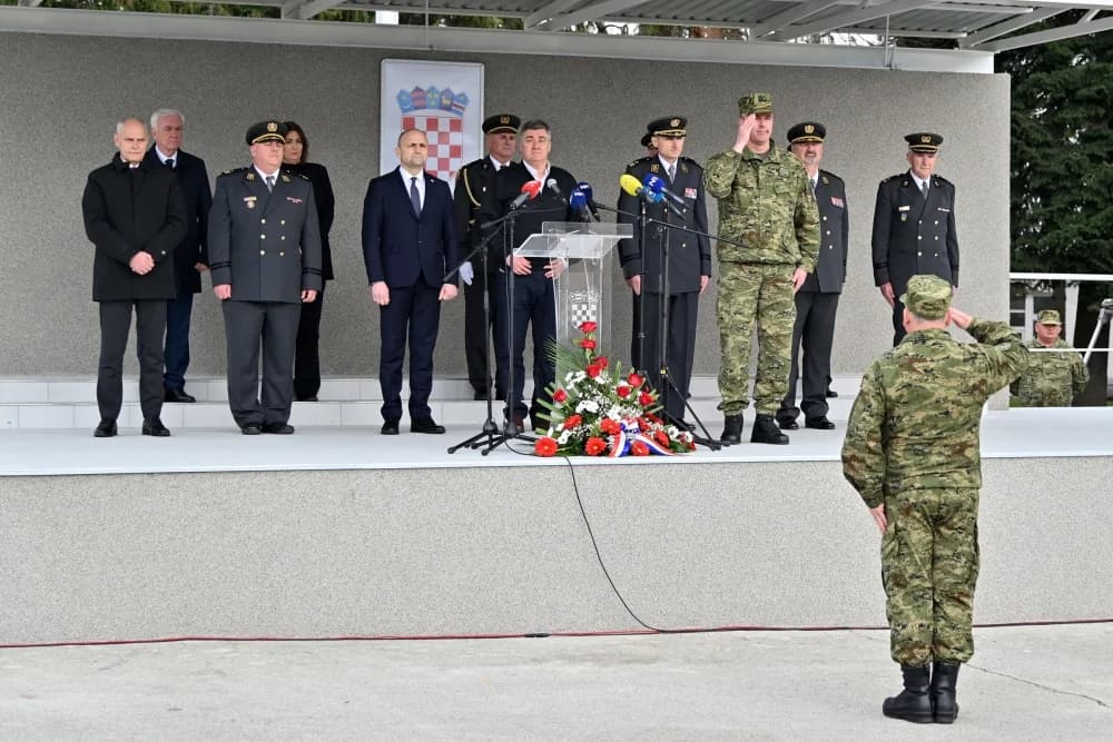 POŽEGA: Na vjernost Domovini prisegnulo 116 ročnica i ročnika Hrvatske vojske