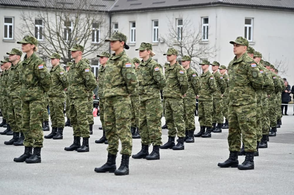 POŽEGA: Na vjernost Domovini prisegnulo 116 ročnica i ročnika Hrvatske vojske