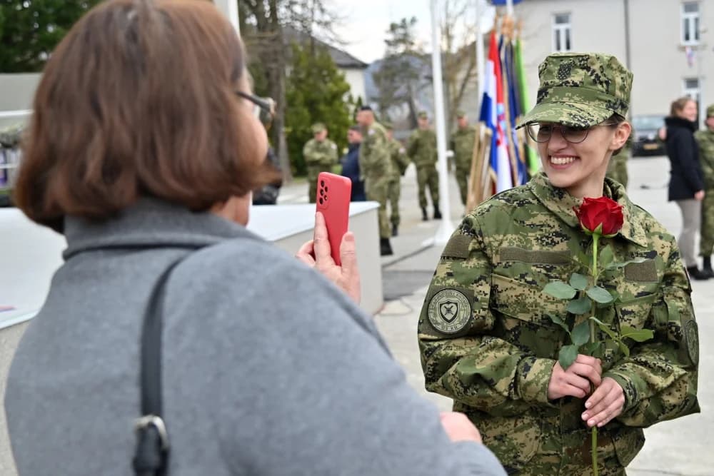 POŽEGA: Na vjernost Domovini prisegnulo 116 ročnica i ročnika Hrvatske vojske