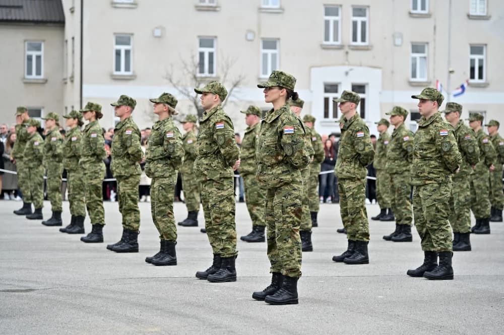 POŽEGA: Na vjernost Domovini prisegnulo 116 ročnica i ročnika Hrvatske vojske