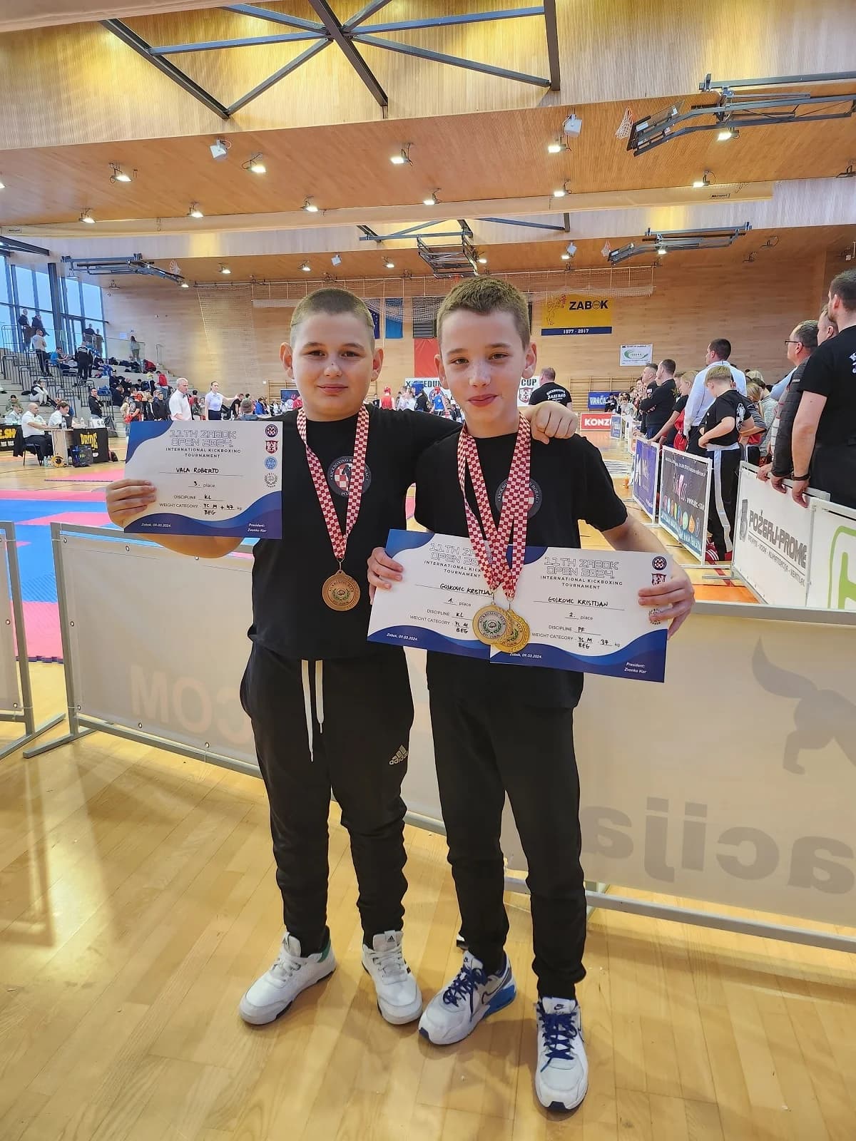 Borac Požega odličan na Zabok Open-u: Cristiano, Kristijan i Glieb osvojili zlato!