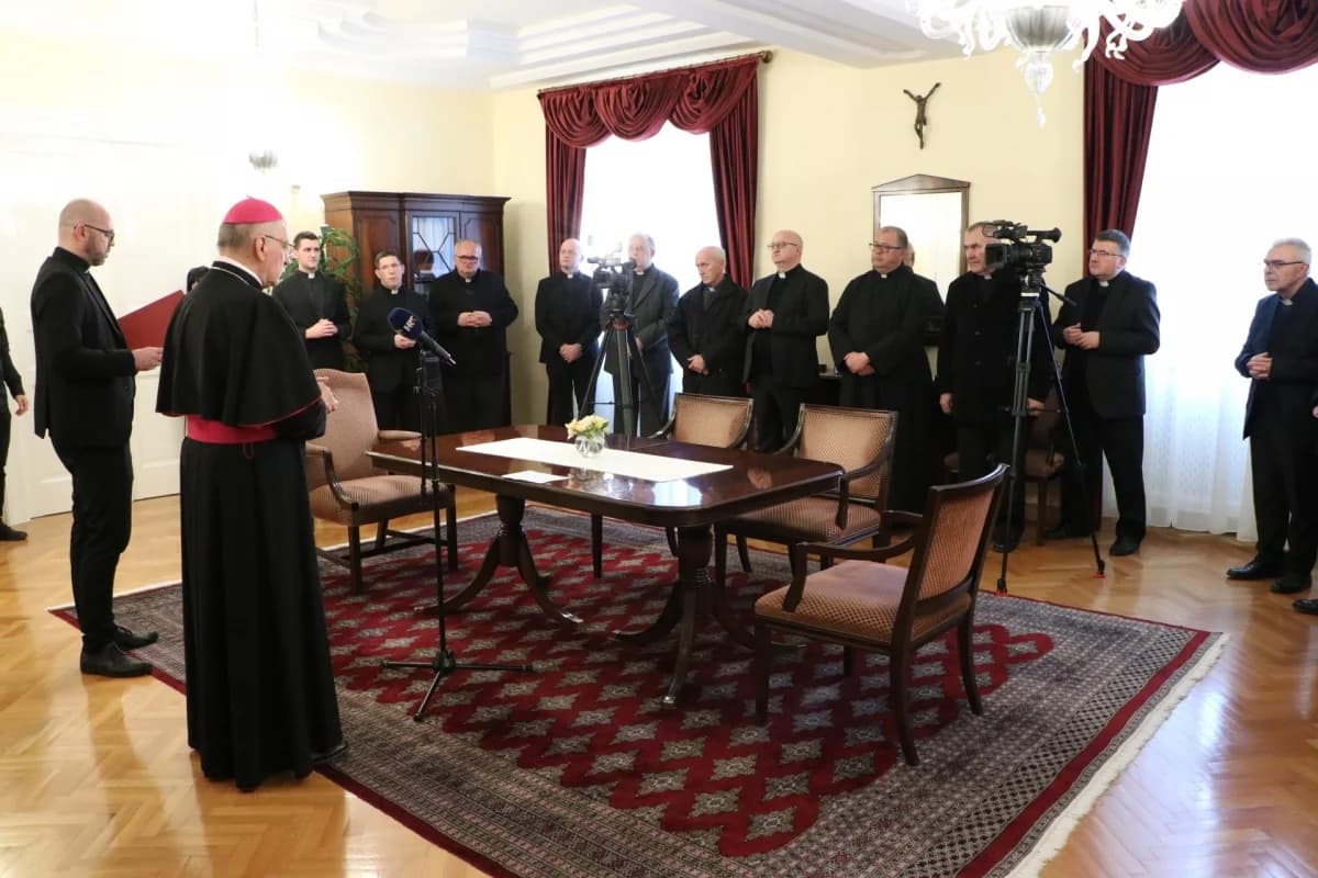 UPRAVO: Fra Ivo Martinović novi je biskup Požeške biskupije