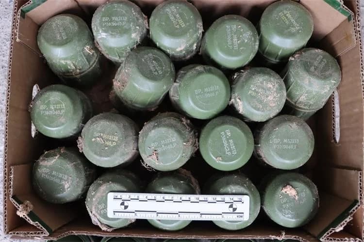 U pretrazi kuće u Pakracu pronađeno čak 30 ručnih bombi