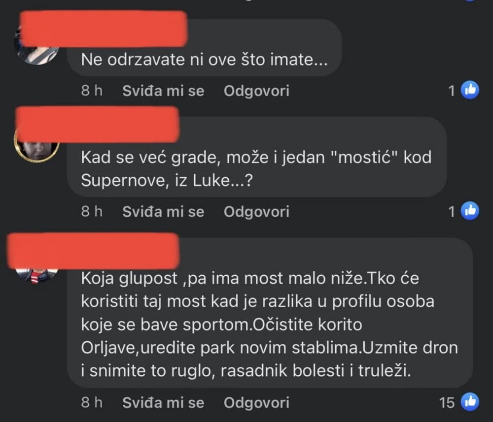 Gradonačelnik ne odustaje od pješačkog mosta preko Orljave zbog kojeg su se sprdali i HDZ-ovci