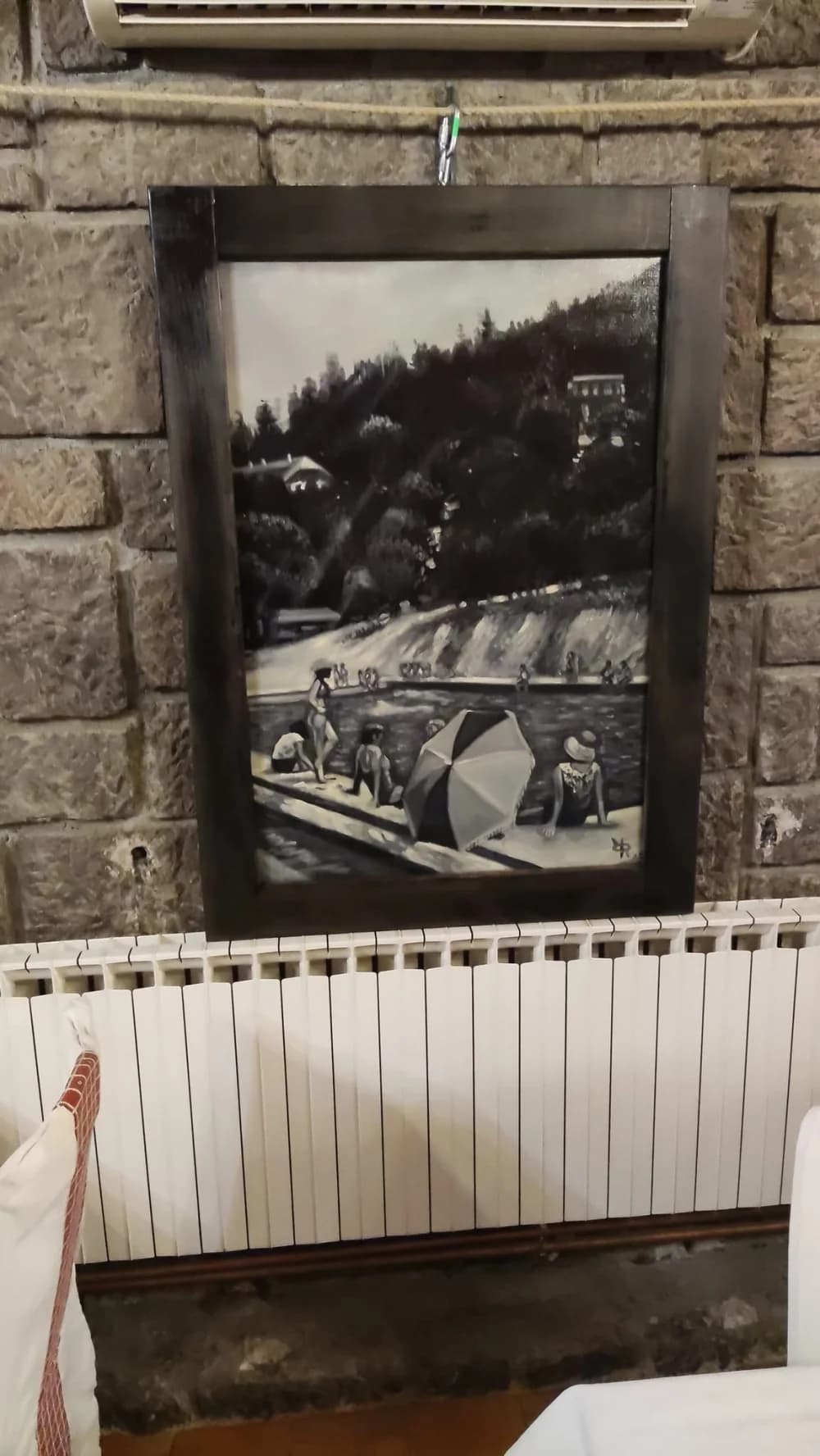 Velički bazeni osvanuli na slikarskom platnu