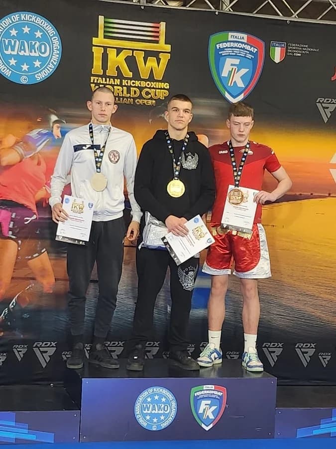 Kickboxing klub Borac Požega uspješan na Svjetskom kupu u Italiji, Ivano drugi na svijetu!