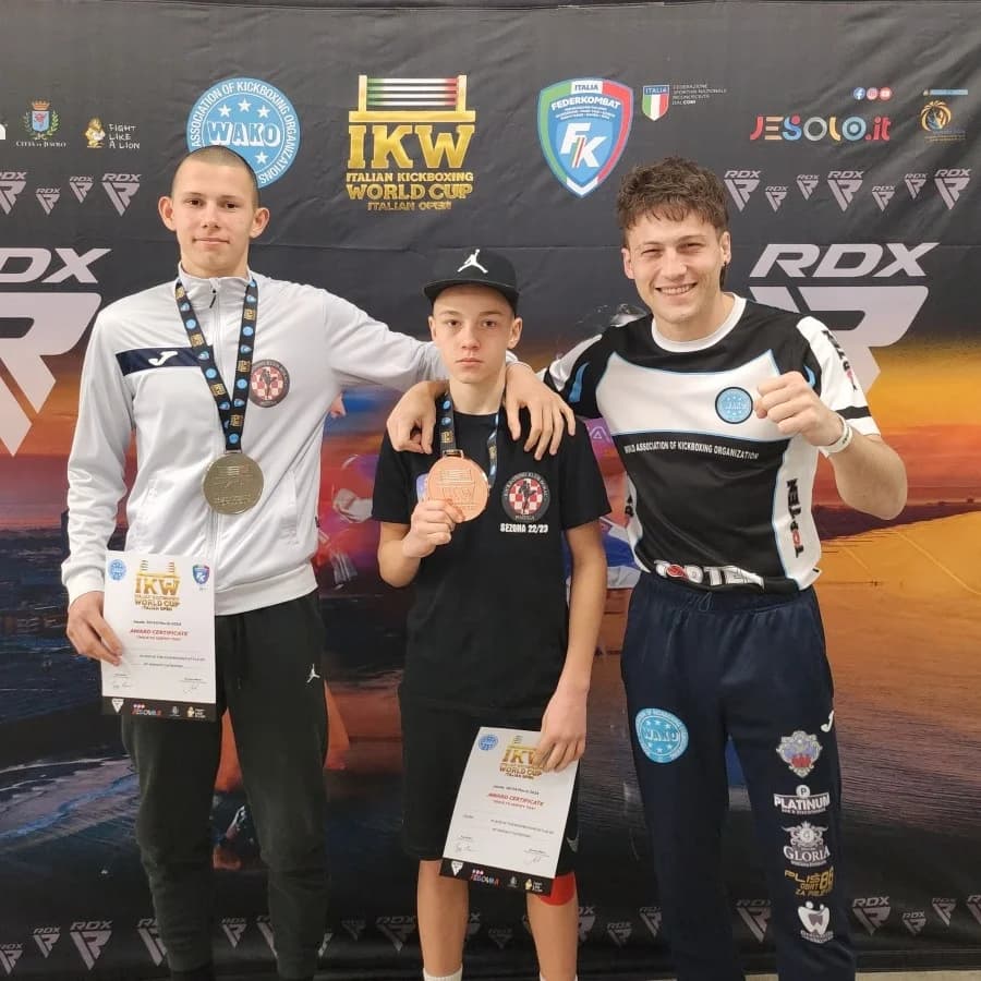 Kickboxing klub Borac Požega uspješan na Svjetskom kupu u Italiji, Ivano drugi na svijetu!