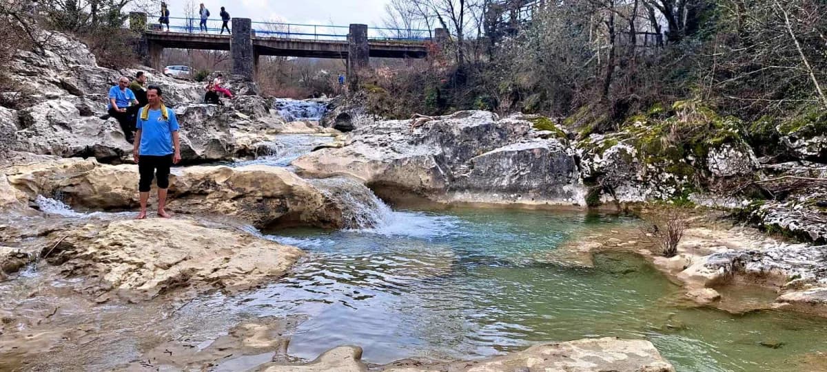 FOTO: HPD Gojzerica Požega u pohodu na Stazu sedam slapova u Istri