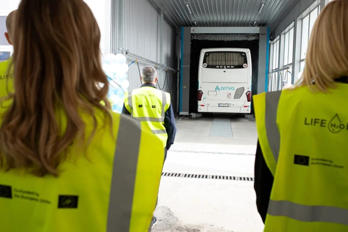 Arriva u Požegi otvorila ekološku autopraonicu