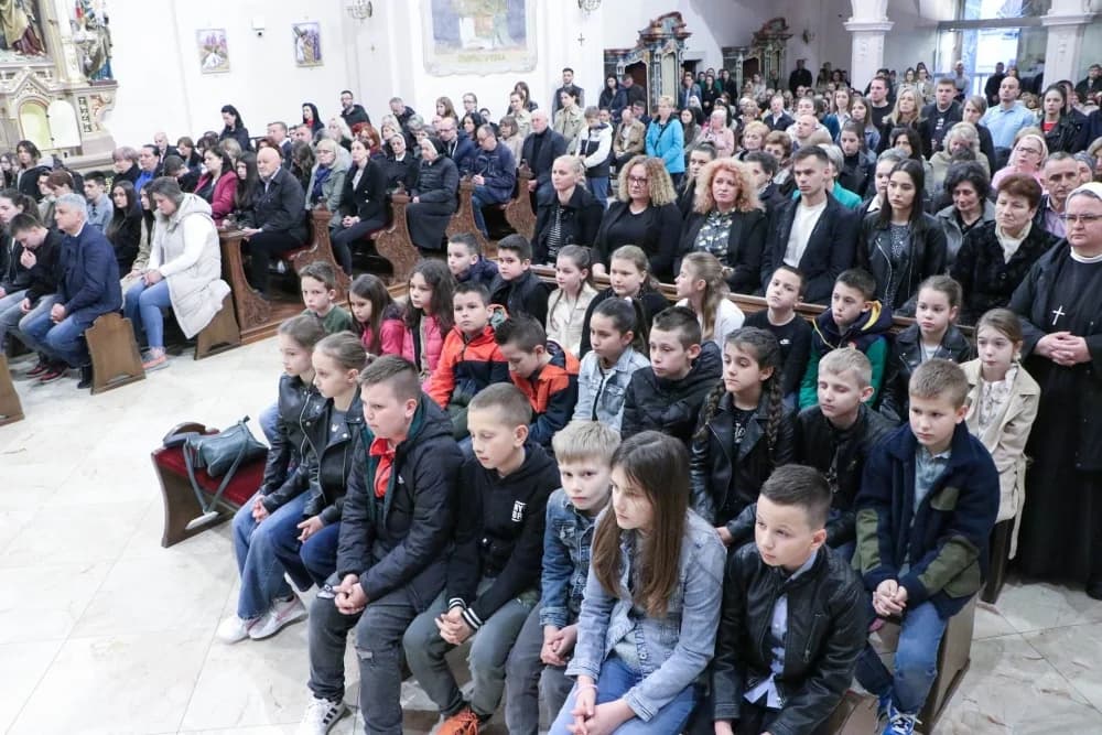Obred Muke Gospodnje u požeškoj Katedrali