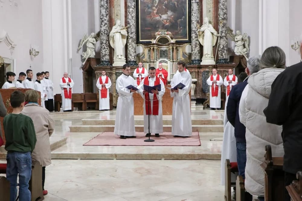 Obred Muke Gospodnje u požeškoj Katedrali