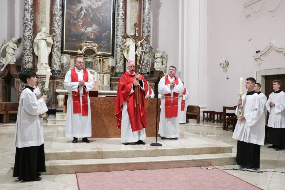 Obred Muke Gospodnje u požeškoj Katedrali