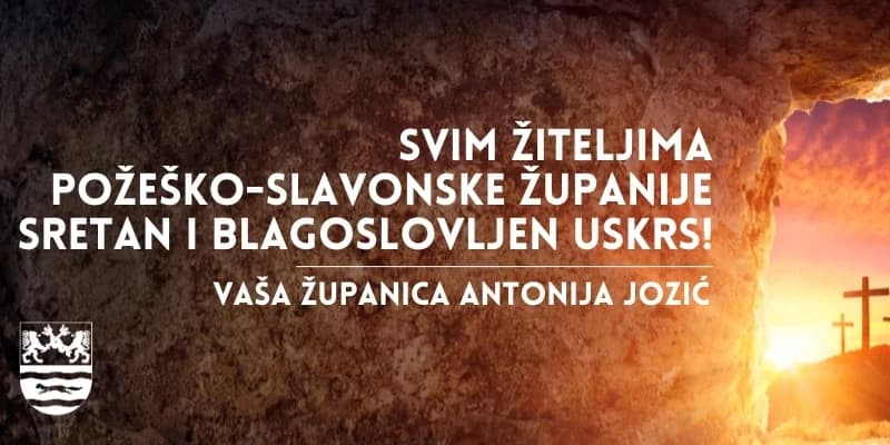 Čestitka županice Jozić povodom Uskrsa