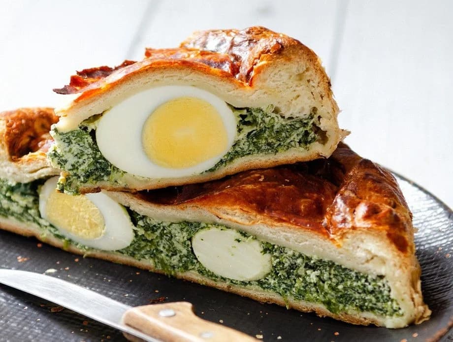 Torta od blitve i kuhanih jaja