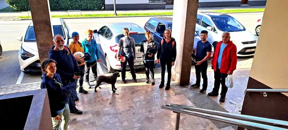 FOTO: Terenska vježba 6. Opće planinarske škole u HPD Gojzerica Požega 